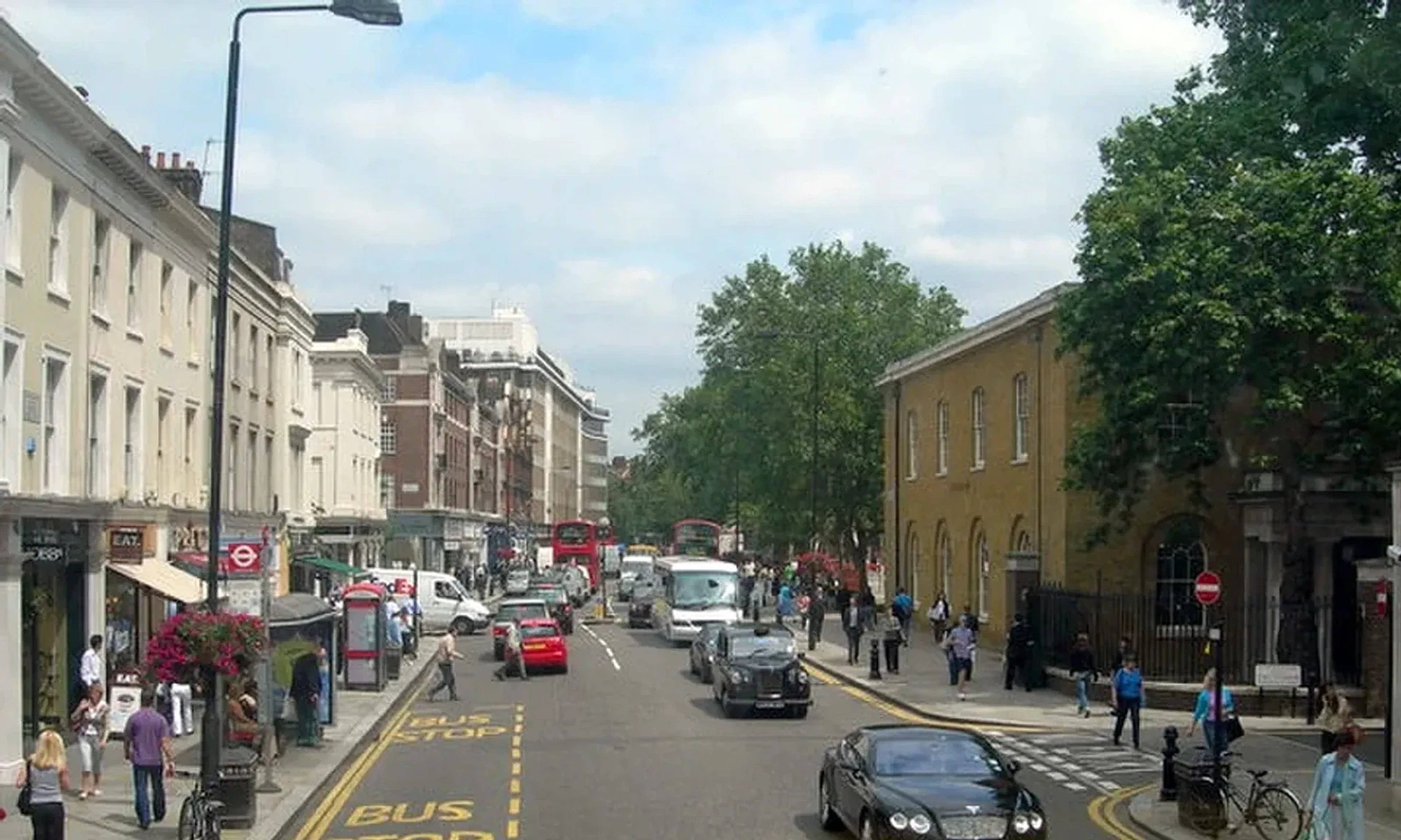 King's Road street scene in Chelsea