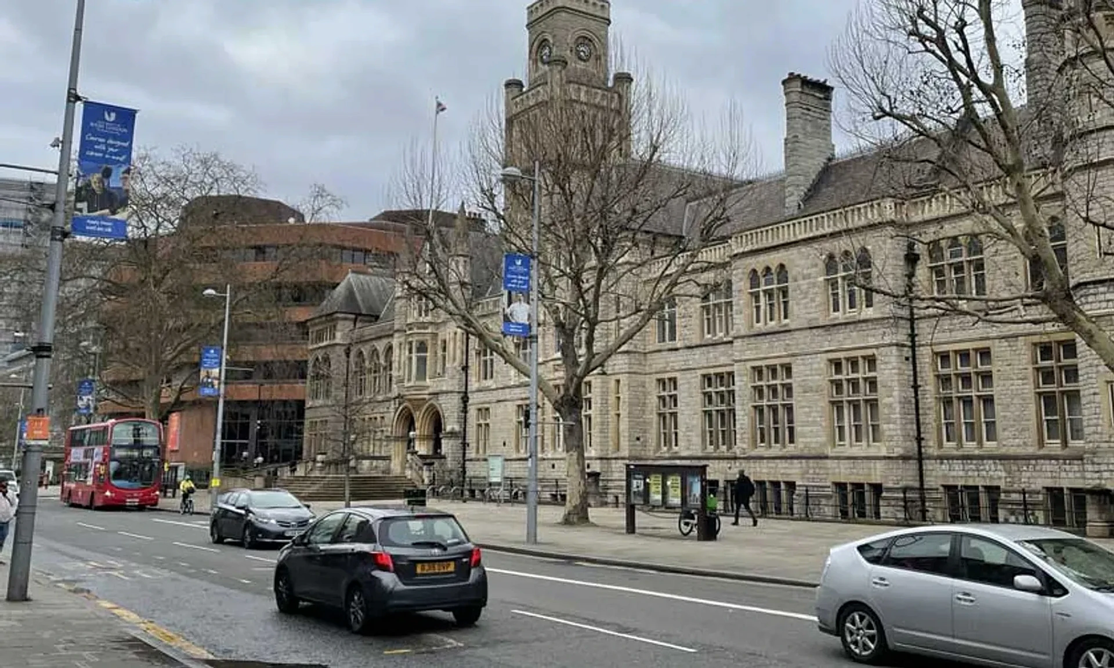 Ealing Town Hall and Uxbridge Road
