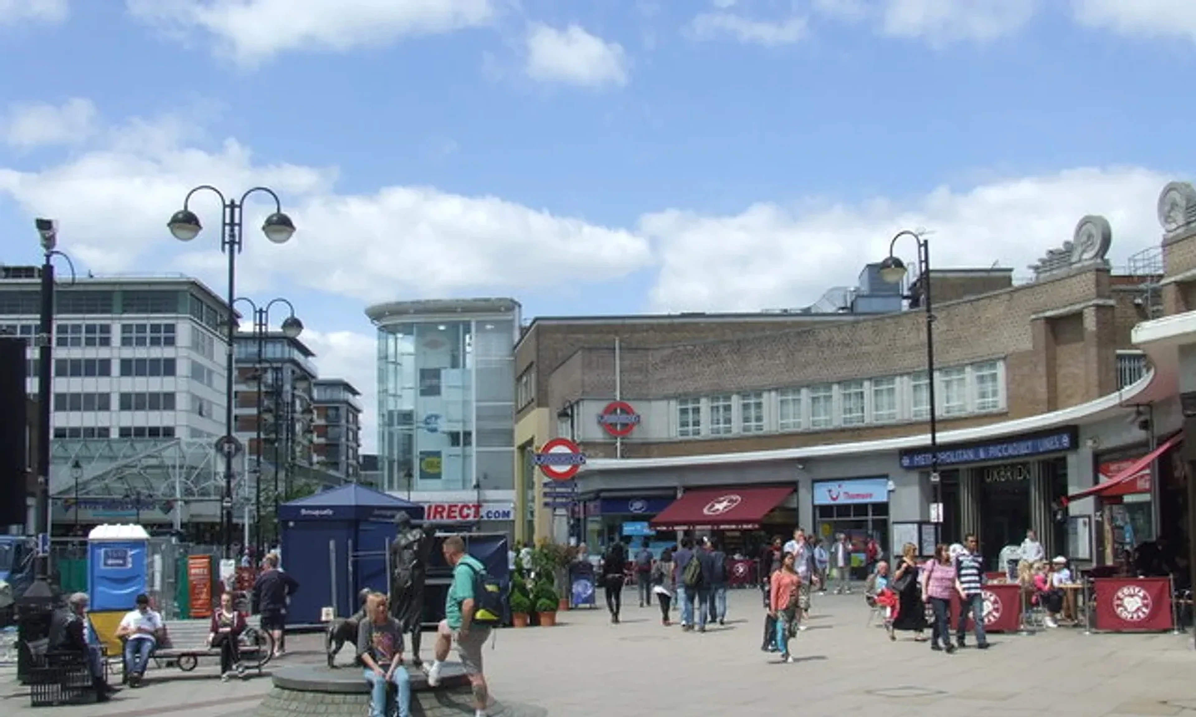 Uxbridge High Street and Underground station