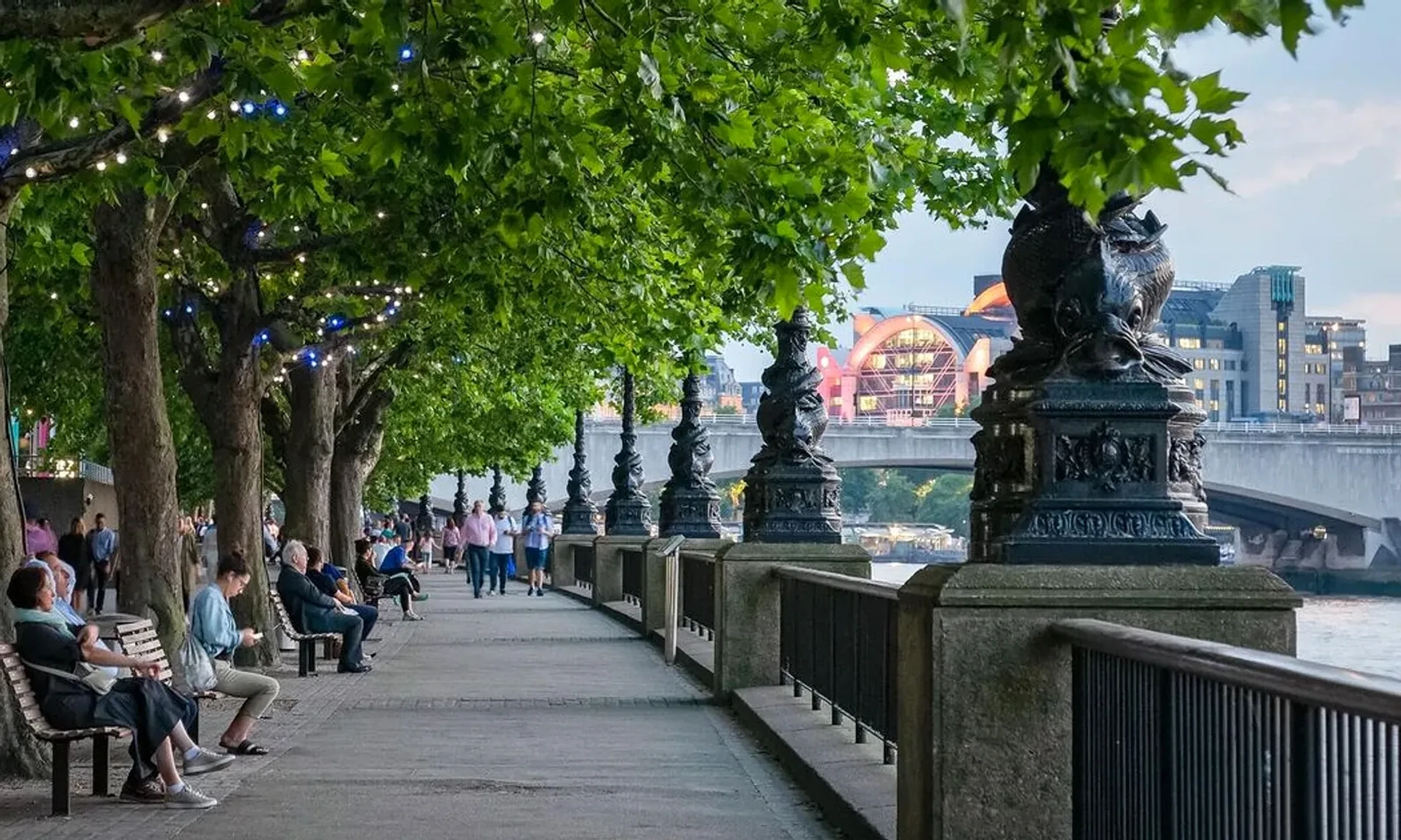 The Thames riverside at South Bank
