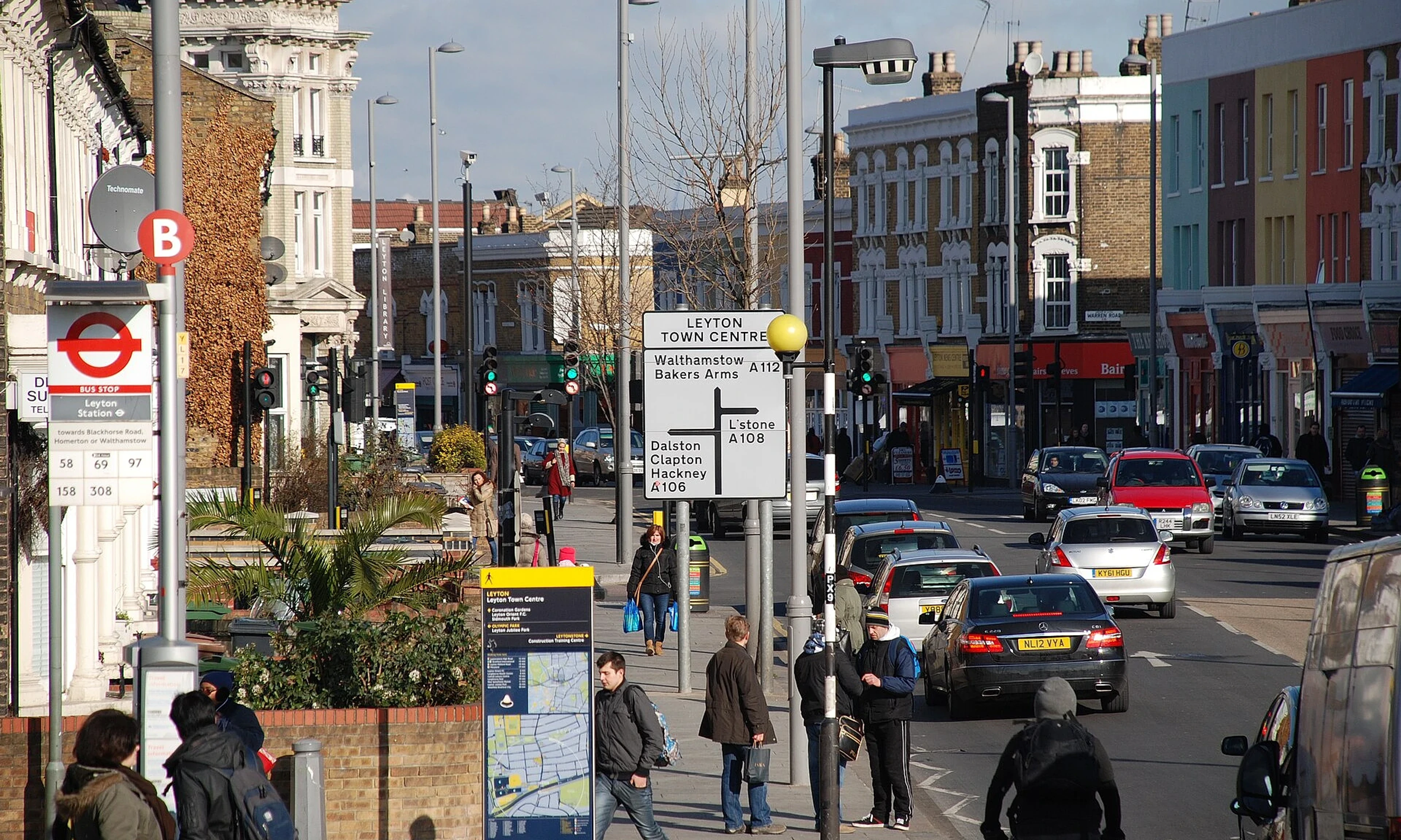 Leyton town centre and local high street