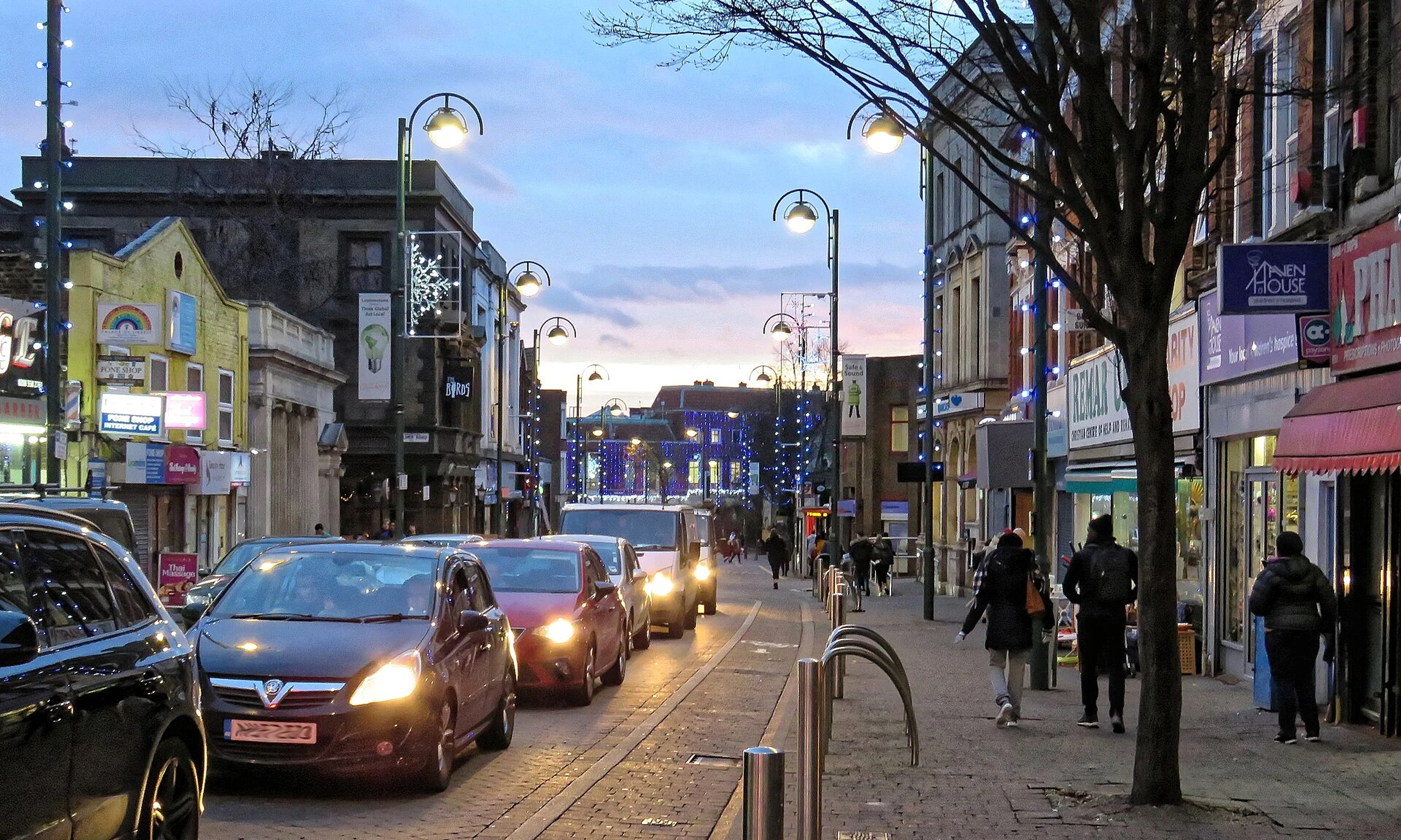 Leytonstone High Road and local shops