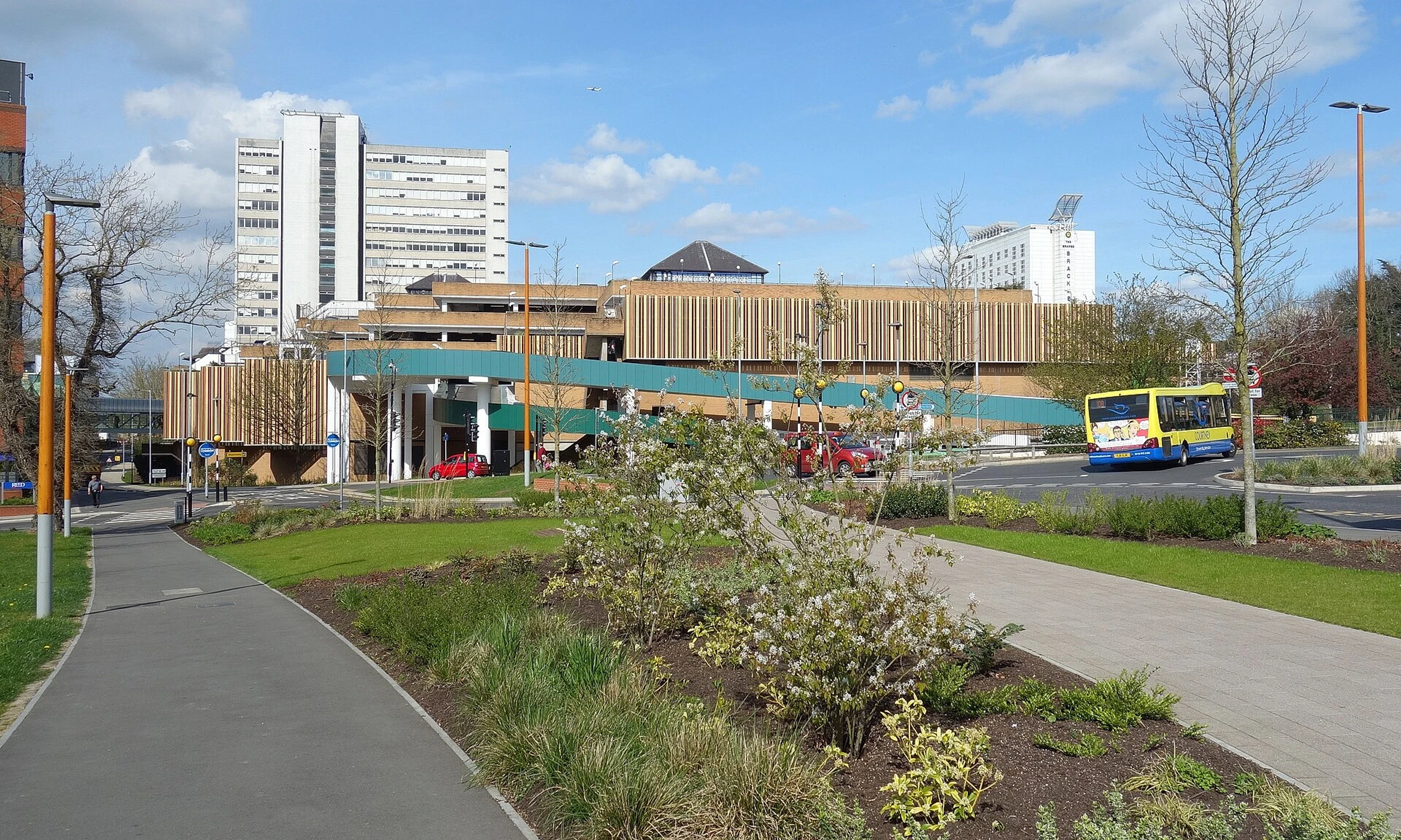 Bracknell town centre and local streets in Berkshire & Buckinghamshire