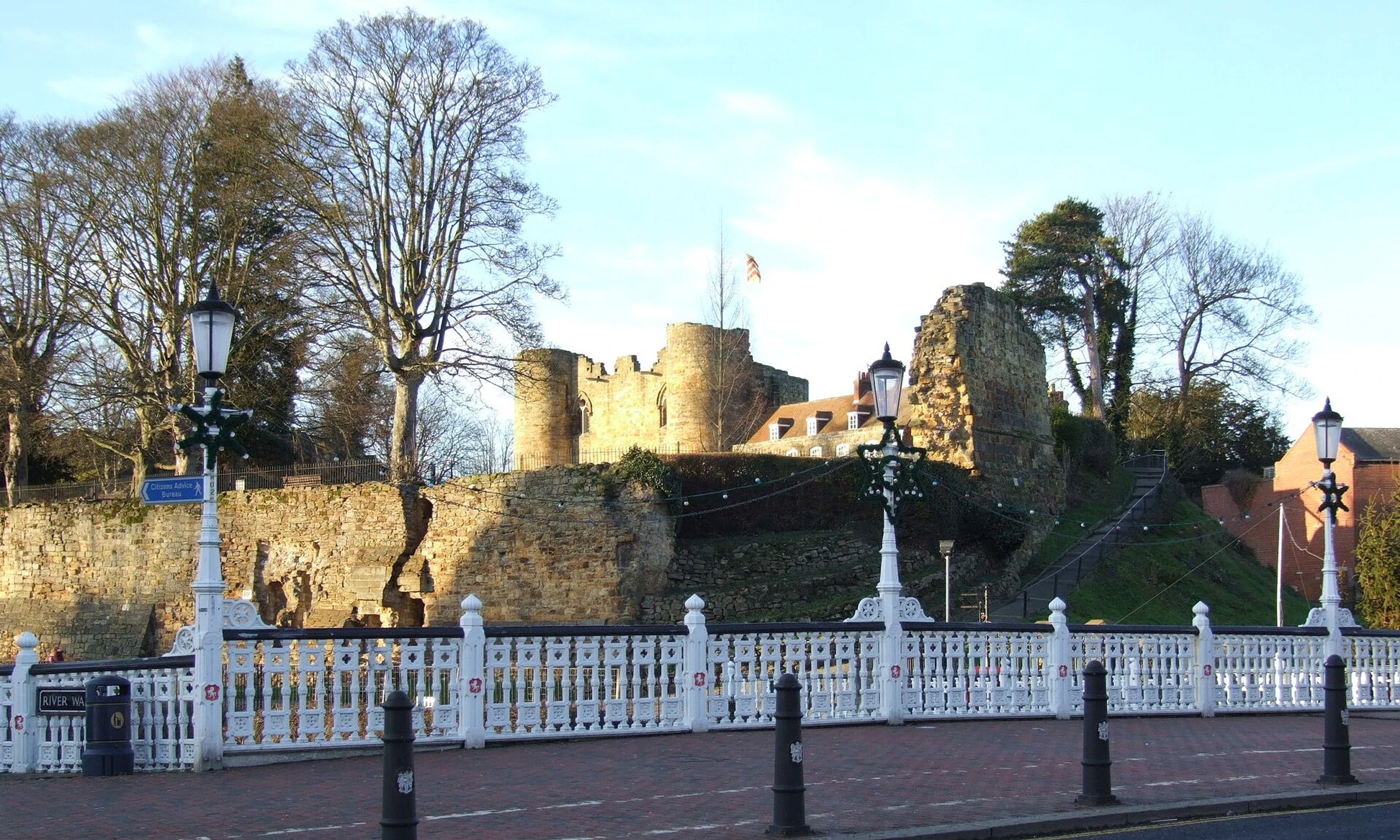 Tonbridge town centre and local streets in Kent