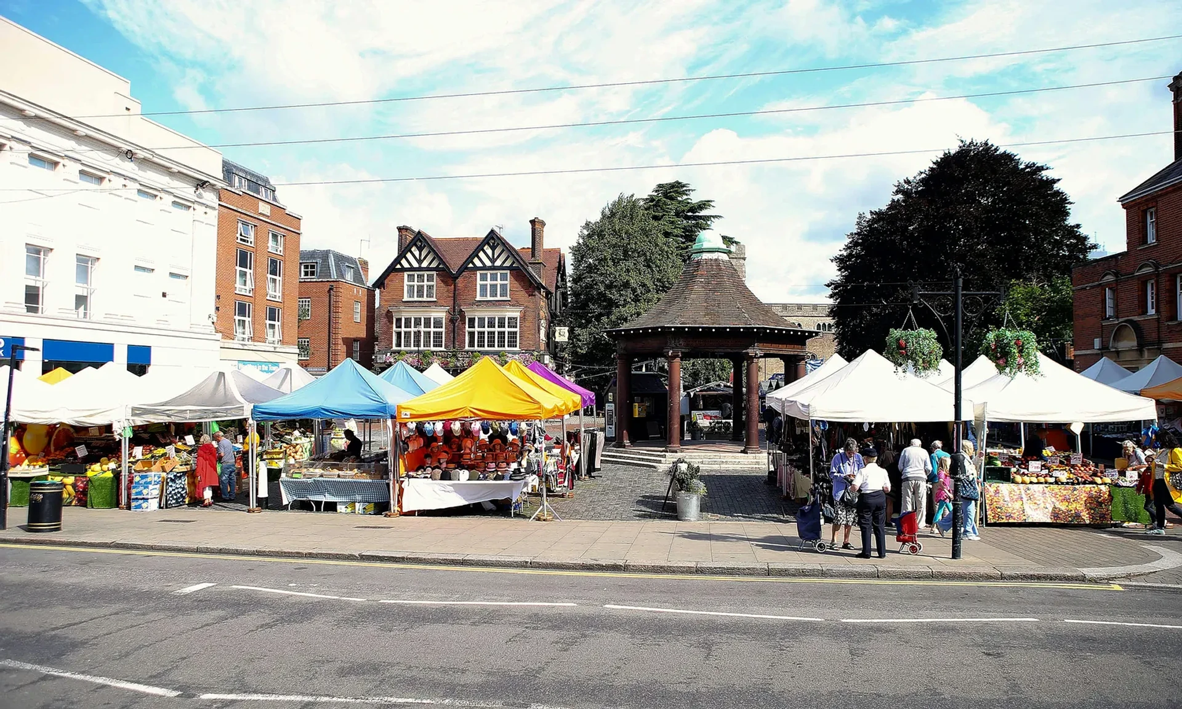 Enfield Town Market Square