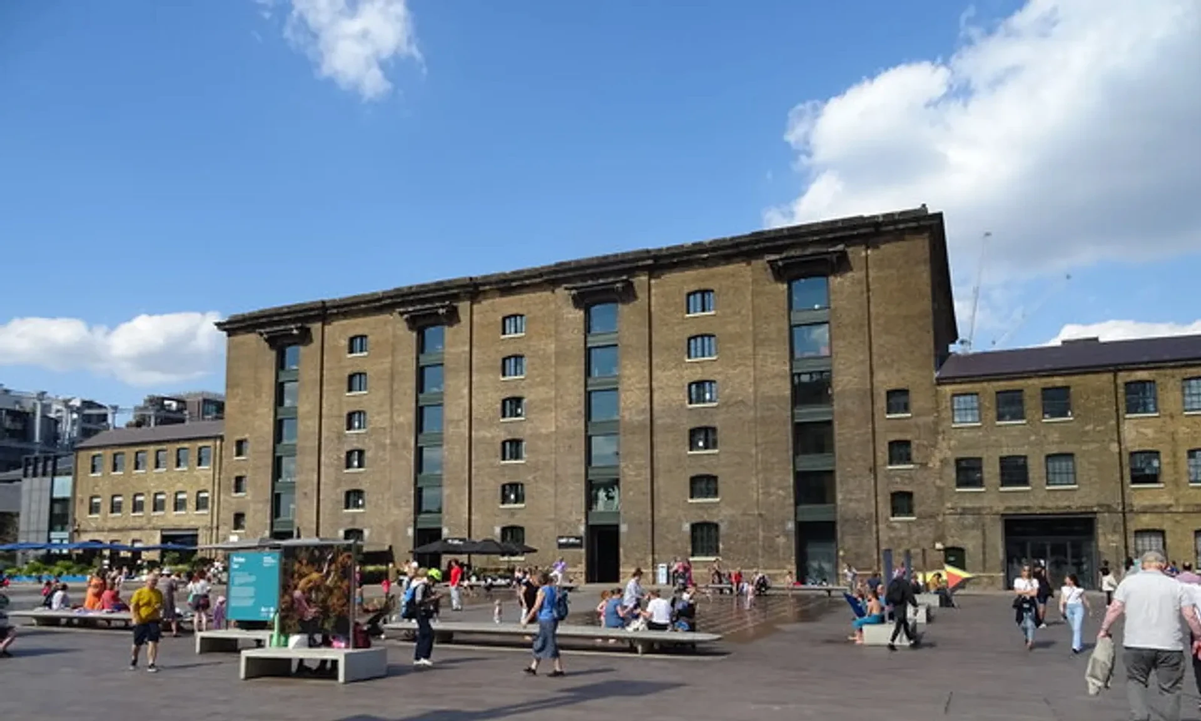 Granary Square at King's Cross