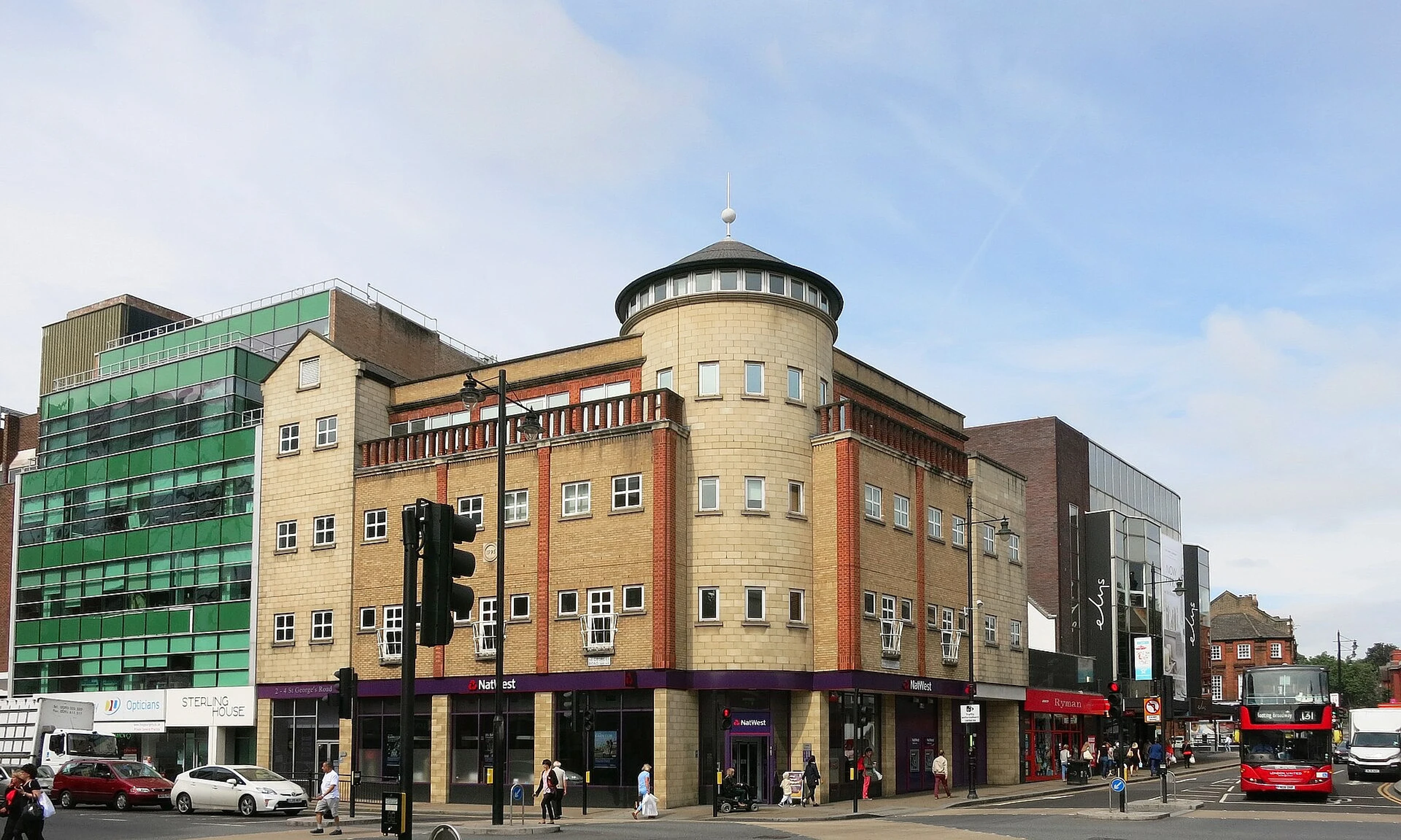 Wimbledon town centre and local high street